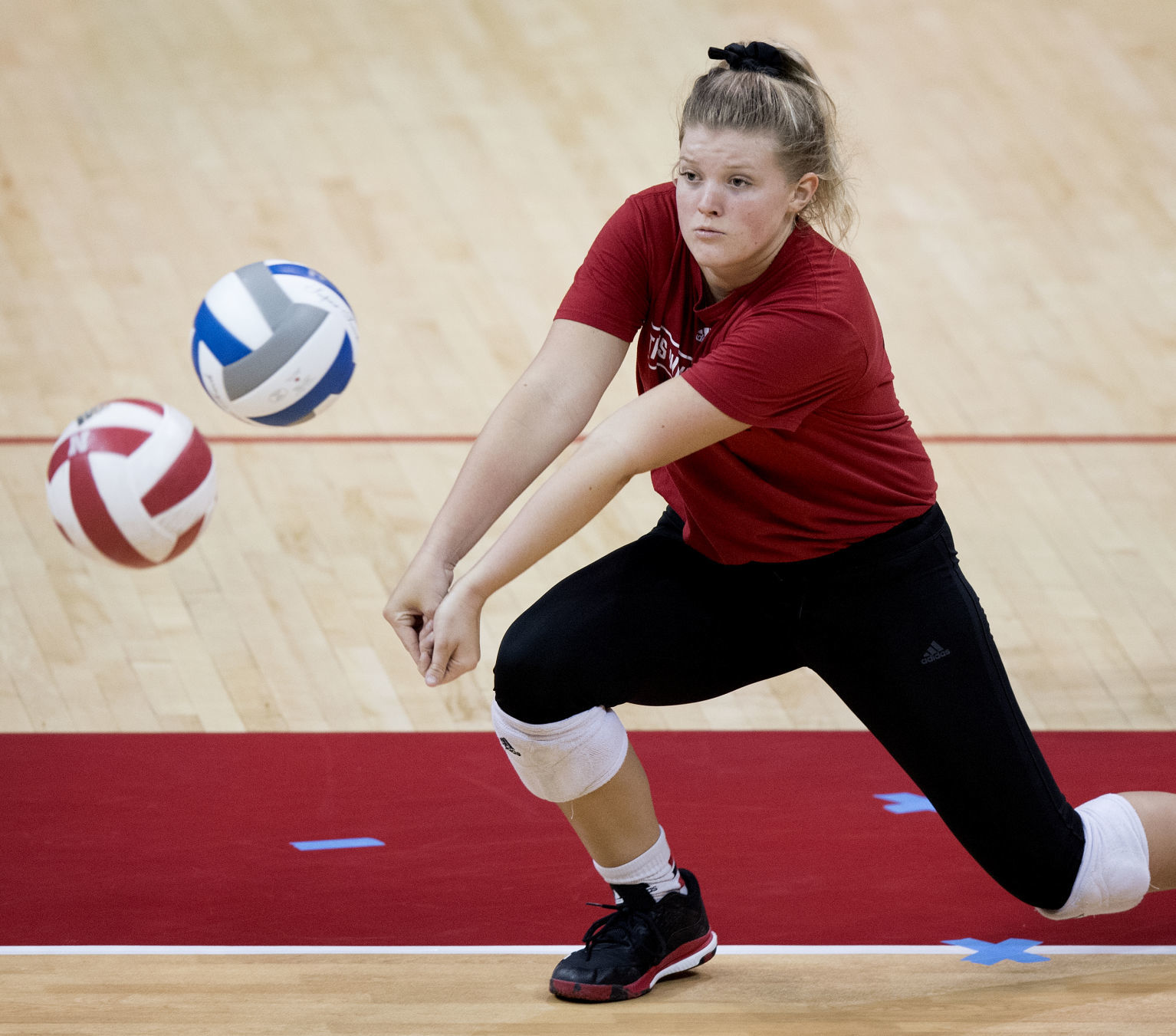 Nebraska Volleyball Spring Practice, 3.29